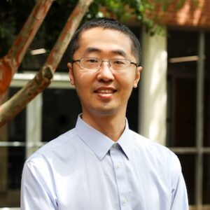 Environmental portrait of researcher Beiwen Li